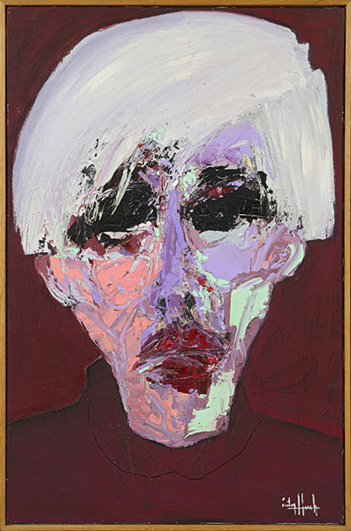 "Andy Warhol" - 90x132cm - Mixte - 2006 - Victor Hasch